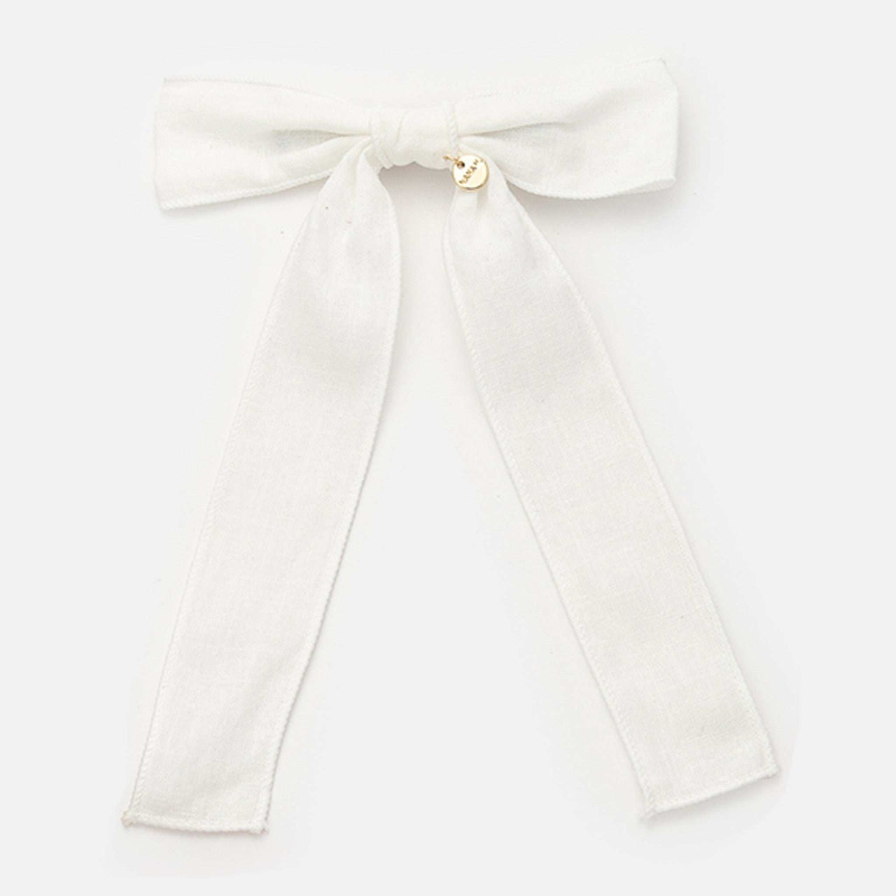 Nana Linen Bow Clip - Kidichic