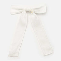 Nana Linen Bow Clip - Kidichic