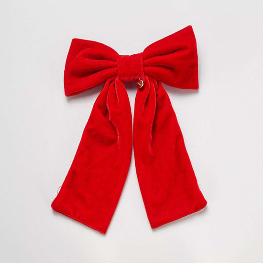 Nana Velvet Big Bow Clip - Kidichic