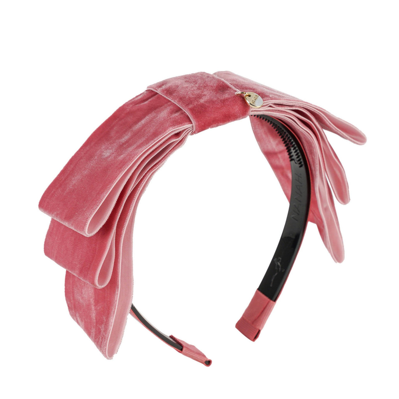 Nana Velvet Bow Headband - Kidichic