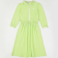 Pique Zipper Dress - Kidichic
