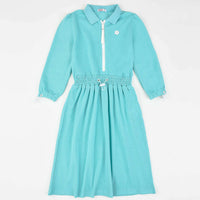 Pique Zipper Dress - Kidichic