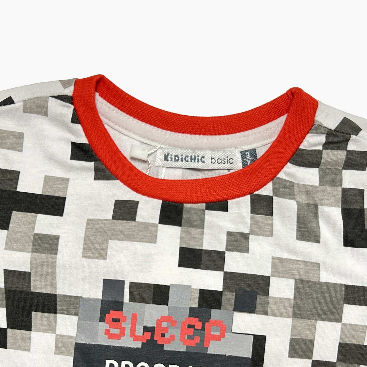 Pixel Print LS Pajamas - Kidichic