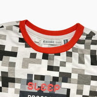 Pixel Print LS Pajamas - Kidichic