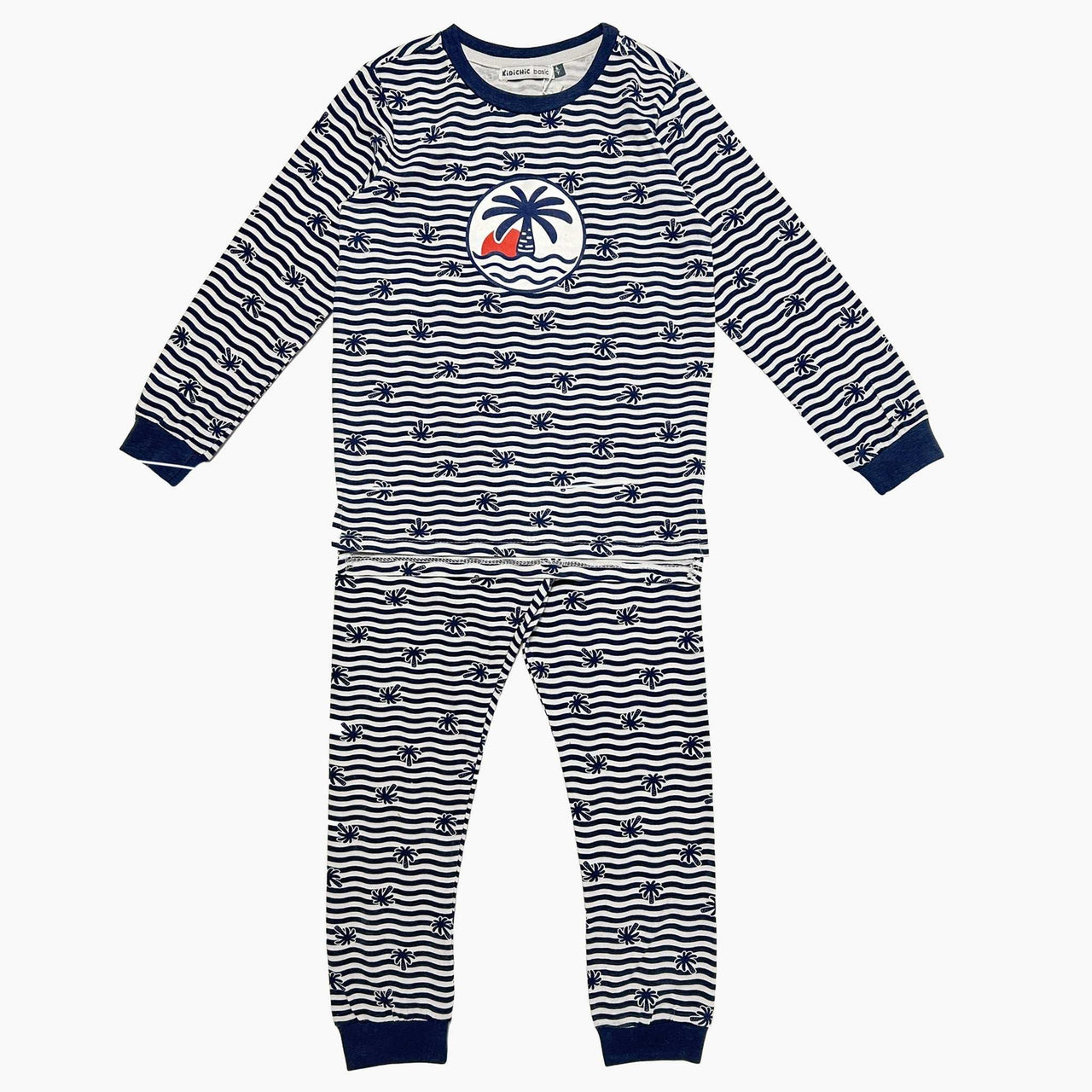 Pixel Print LS Pajamas - Kidichic