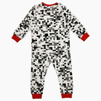 Pixel Print LS Pajamas - Kidichic