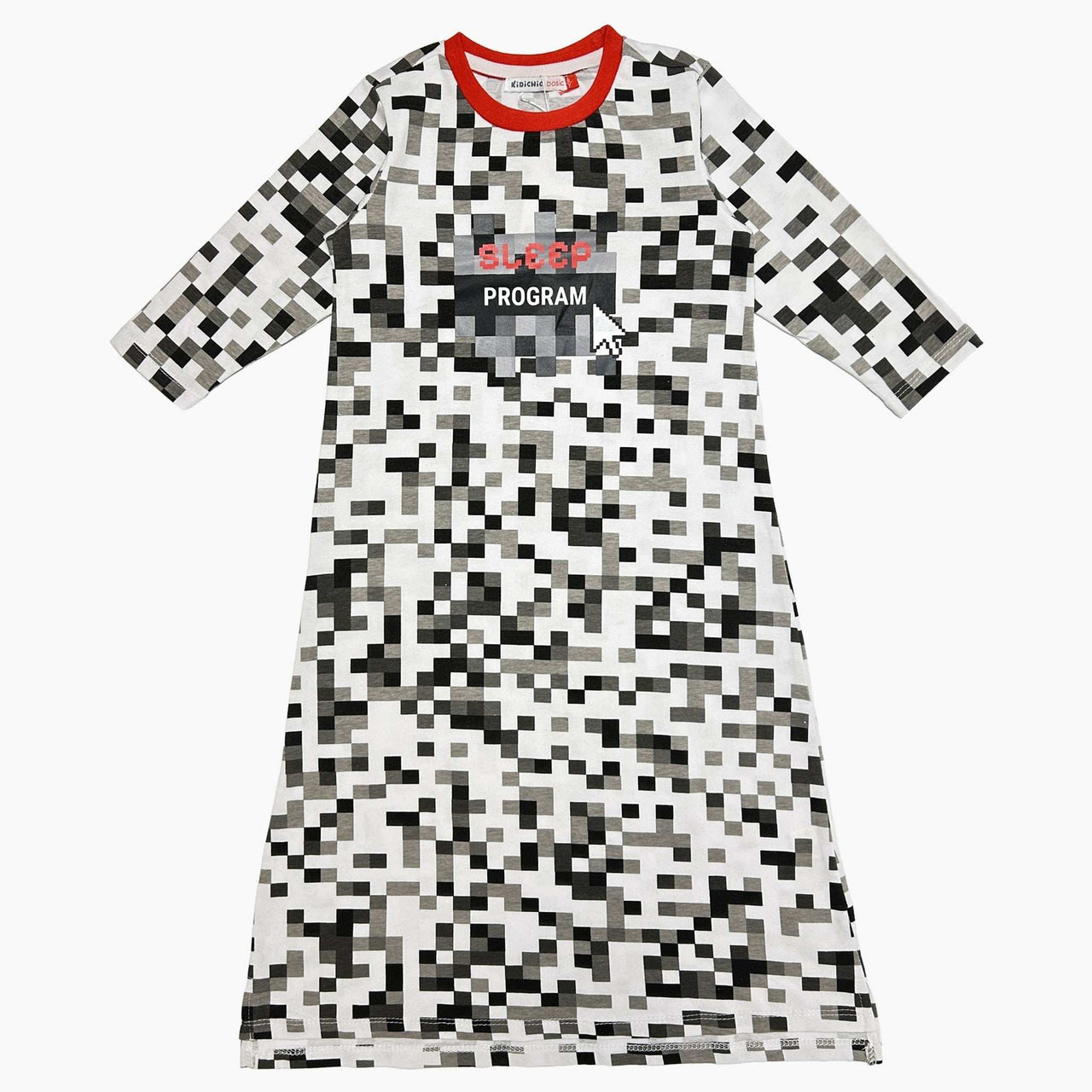 Pixel Print Nightgown - Kidichic