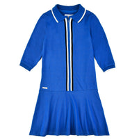 Thumbnail for Polo Pleated Dress - Kidichic