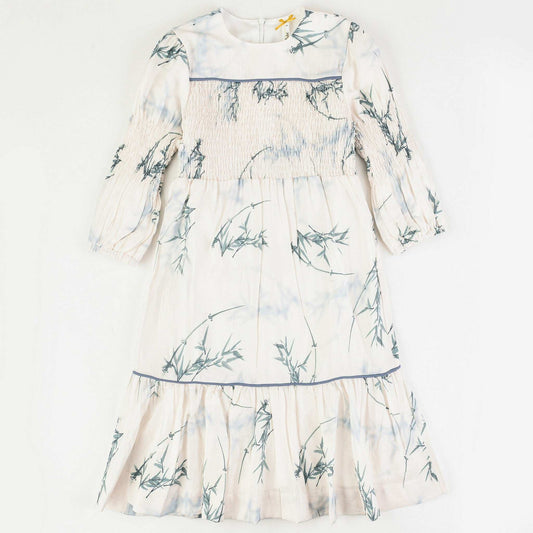 Print Smocking Dress - Kidichic