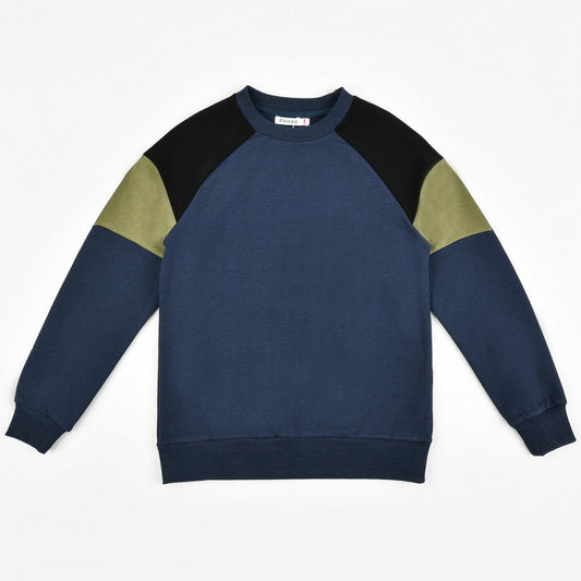 Raglan Colorblock Sweatshirt - Kidichic