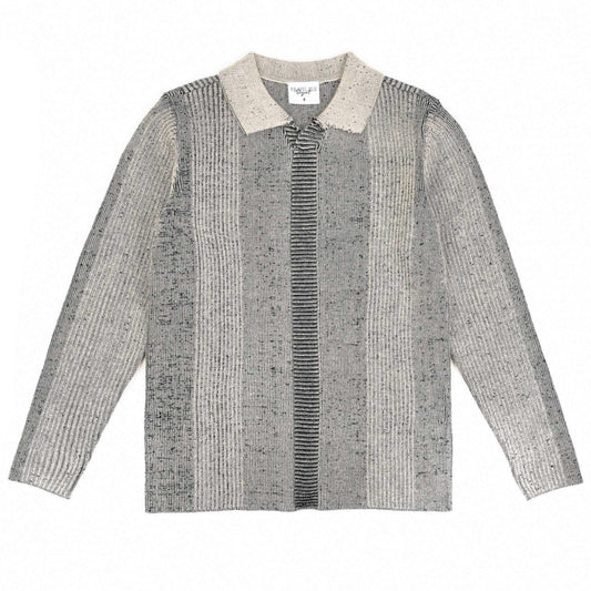 Rib Knit Collar Sweater - Kidichic