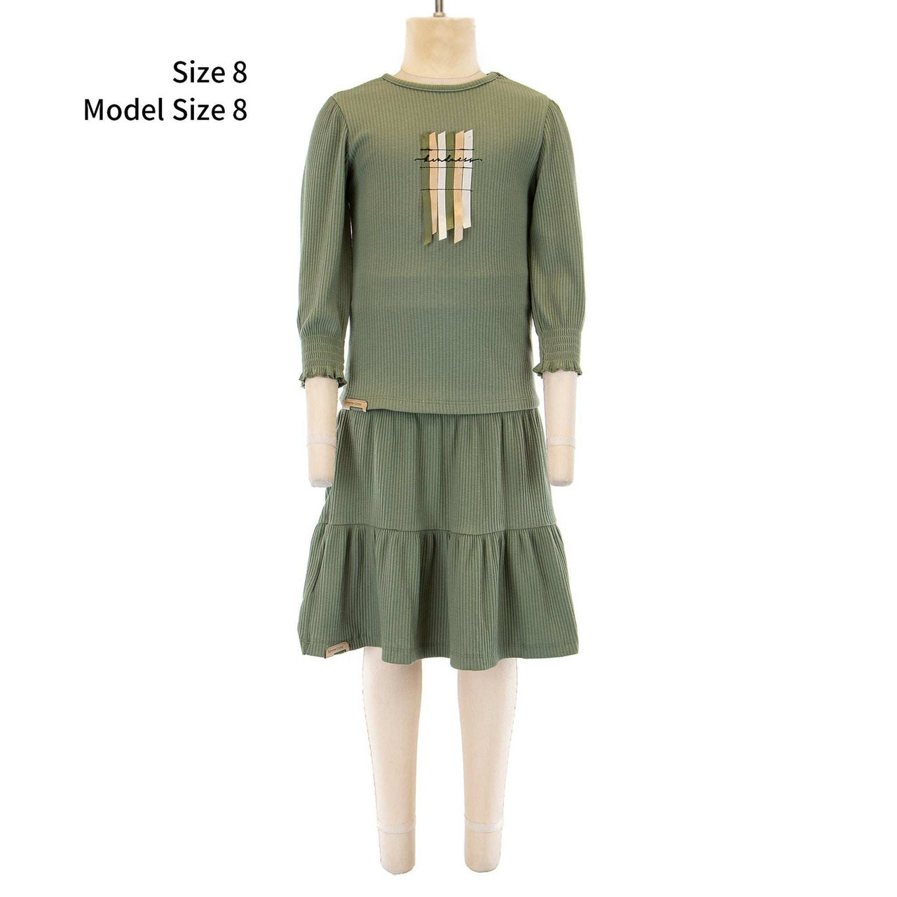 Rib Layers Skirt - Kidichic