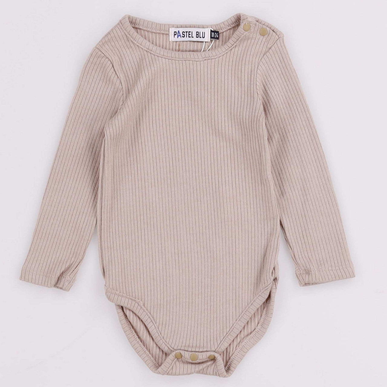Rib LS Onesie - Kidichic
