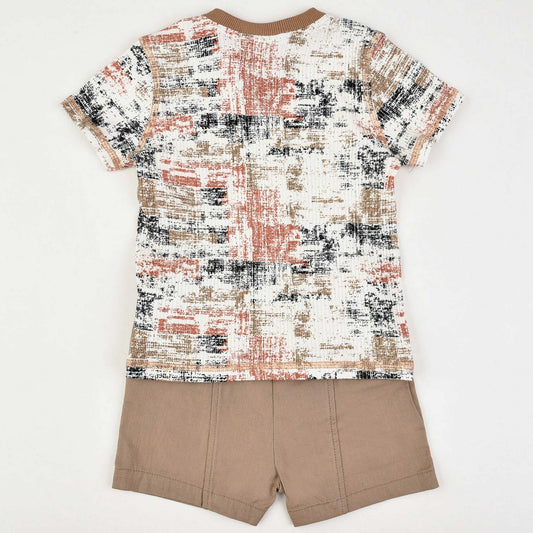 Rib Print Baby Set - Kidichic