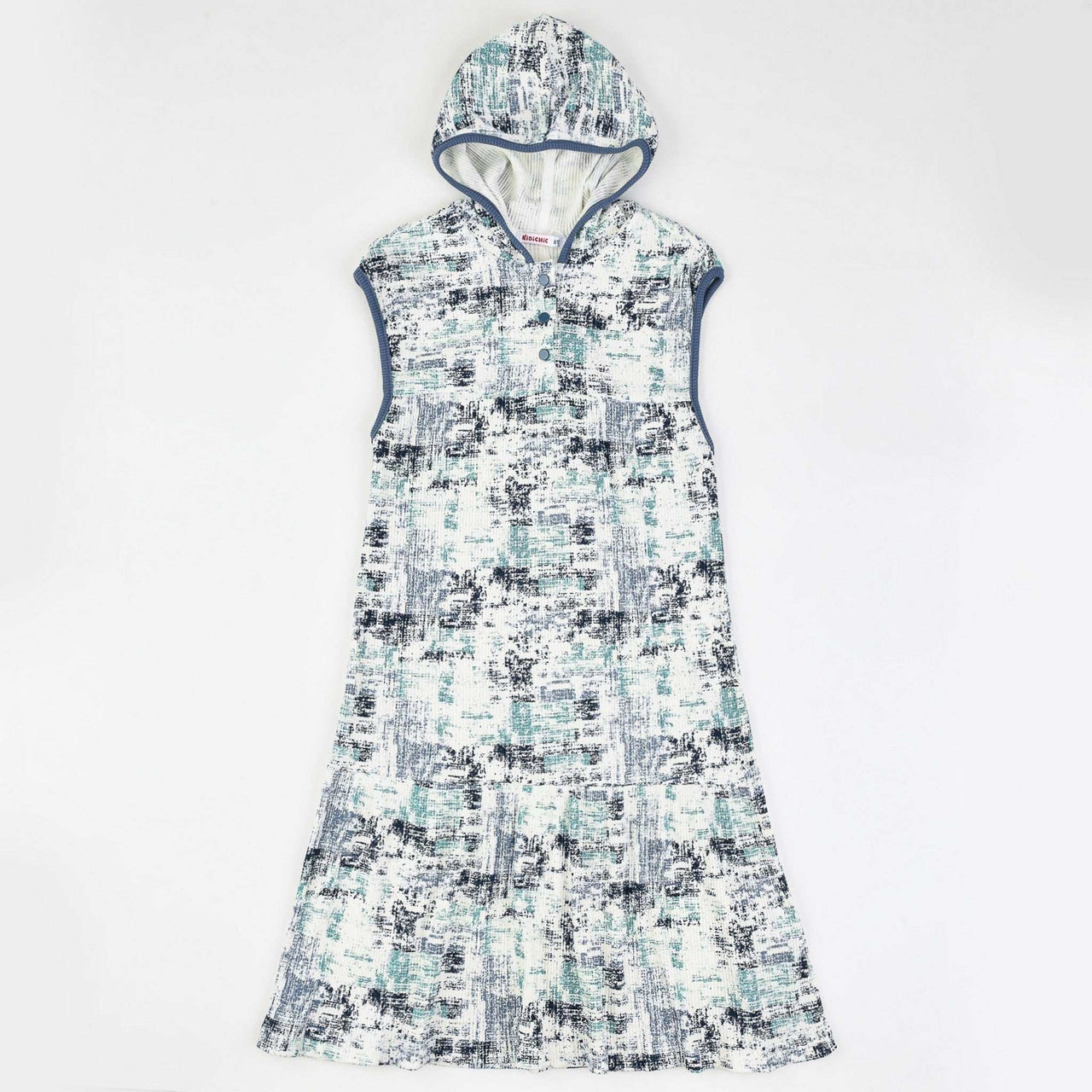 Rib Print Pinafore - Kidichic