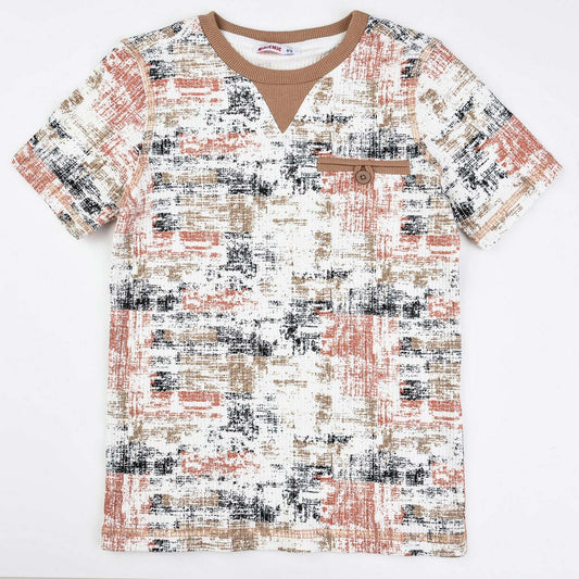 Rib Print Shirt - Kidichic