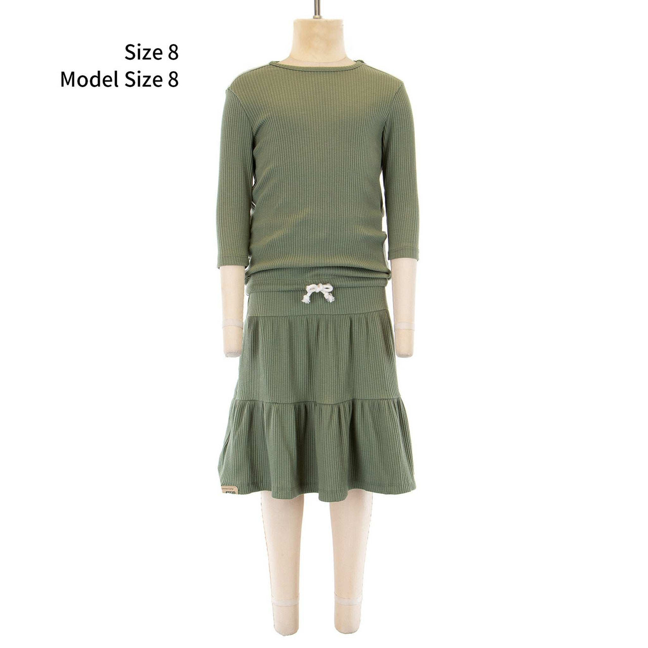 Rib Sailor Drawstring Top - Kidichic