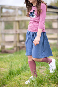 Ribbed Knee socks - Kidichic