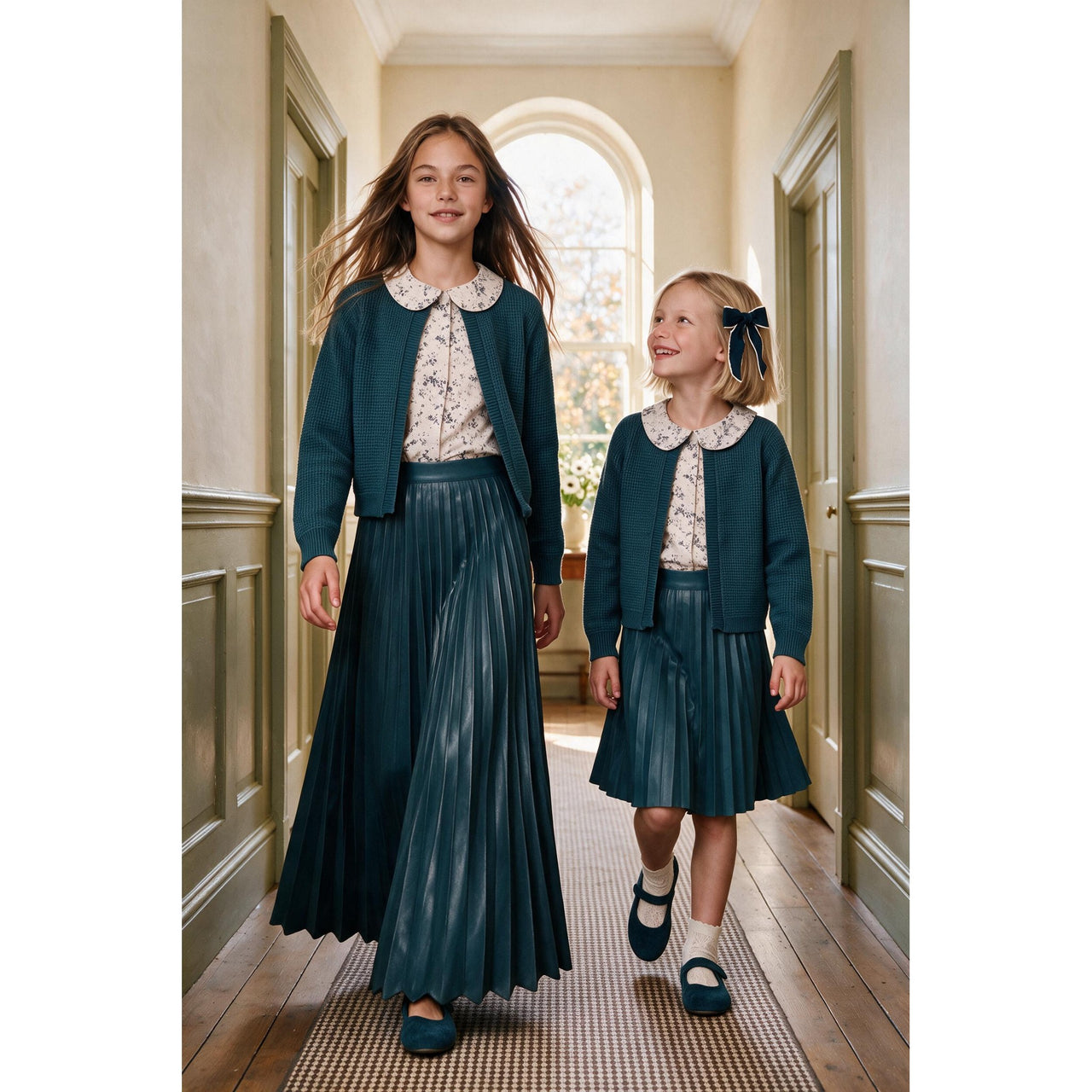 Kidichic Pleated Pleated Skirt