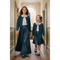 Kidichic Pleated Pleated Skirt