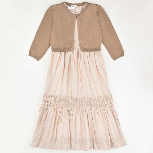 Shiloh Linen Cardigan Dress - Kidichic