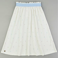 Smocked Logo Skirt - Kidichic