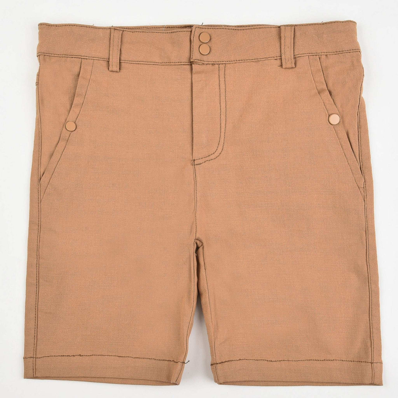 Snaps Cotton Shorts - Kidichic
