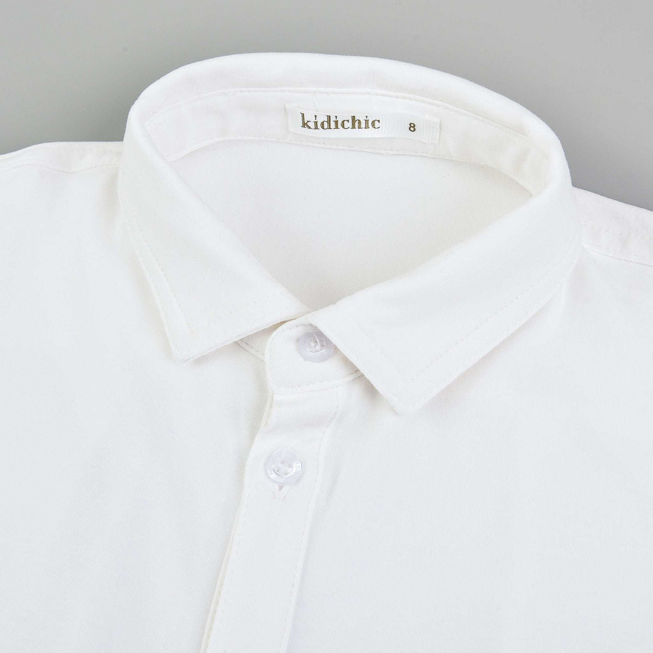 S.S Collar Soft Shirt - Kidichic