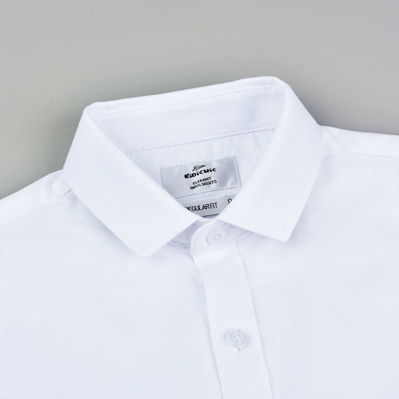 S.S Jaquard Buttoned Down Shirt - Elegant - Kidichic