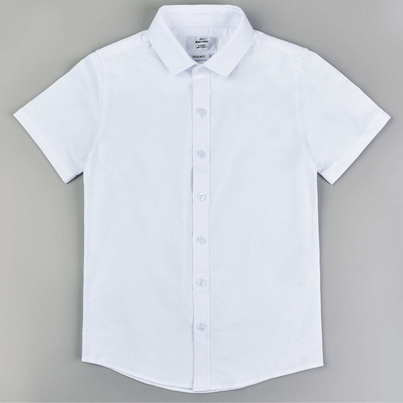 S.S Jaquard Buttoned Down Shirt - Elegant - Kidichic