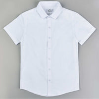 S.S Jaquard Buttoned Down Shirt - Elegant - Kidichic