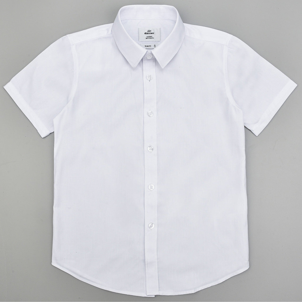 S.S Poplin Shirt - Basic - Kidichic