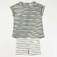 S.S Rib Striped Set - Kidichic