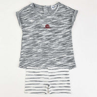 S.S Rib Striped Set - Kidichic