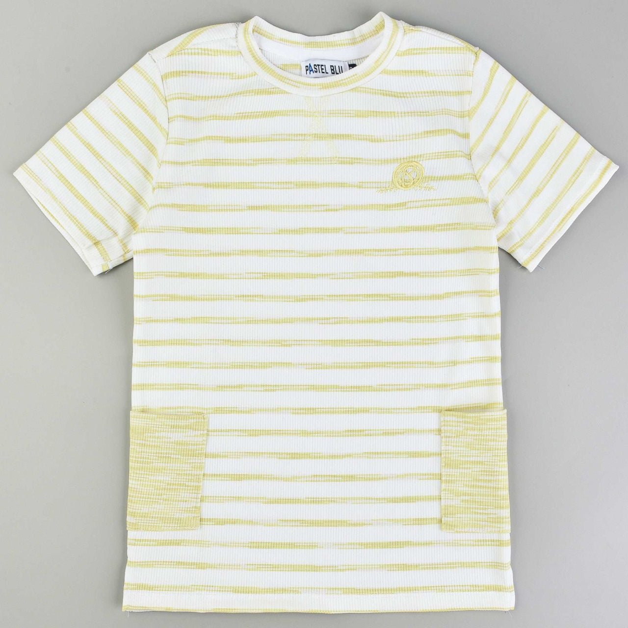S.S Rib Striped Top - Kidichic