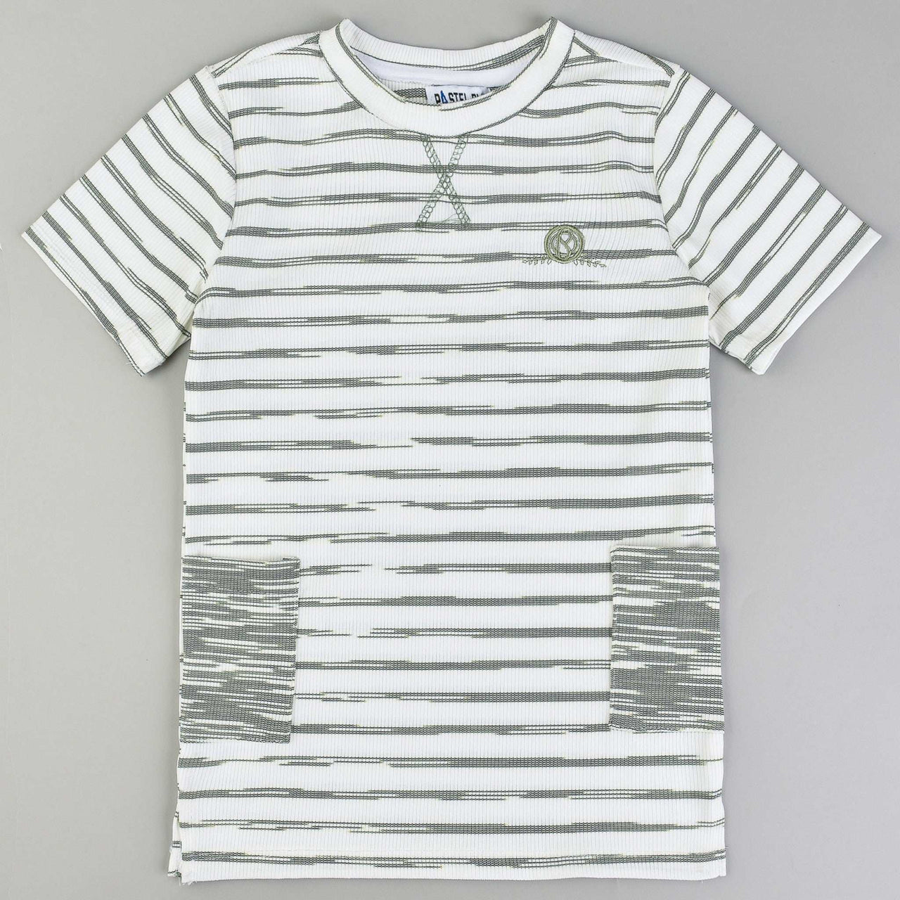 S.S Rib Striped Top - Kidichic