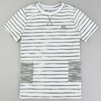 S.S Rib Striped Top - Kidichic