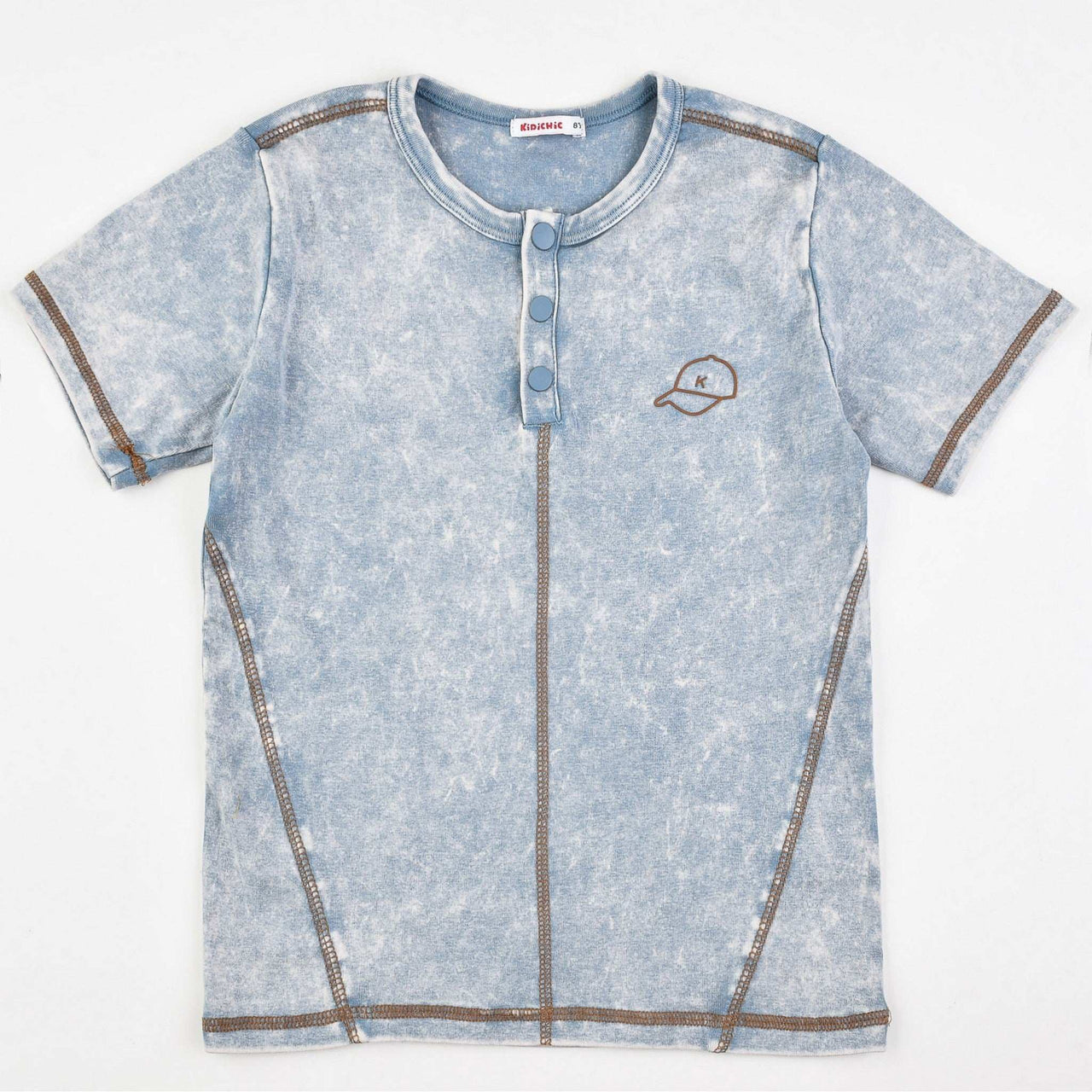 S.S Stone Wash Shirt - Kidichic