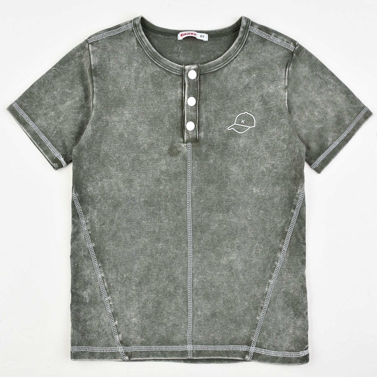S.S Stone Wash Shirt - Kidichic