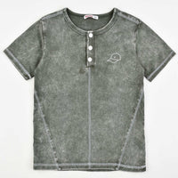 S.S Stone Wash Shirt - Kidichic