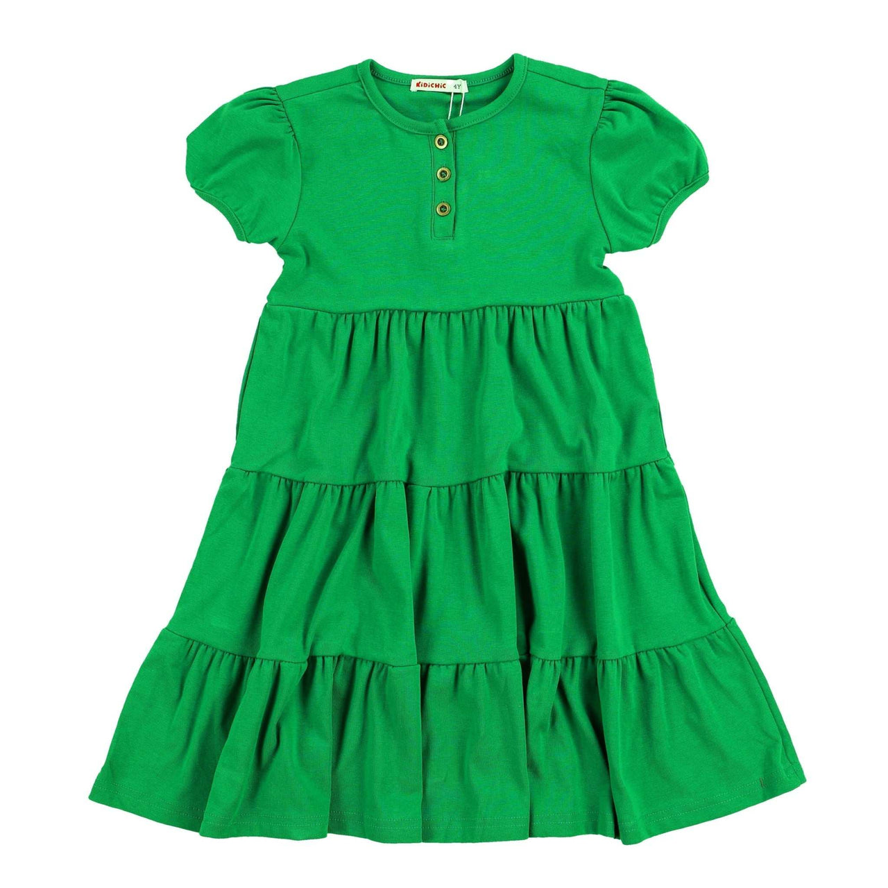 SS Tiered Dress - Kidichic