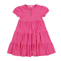 SS Tiered Dress - Kidichic