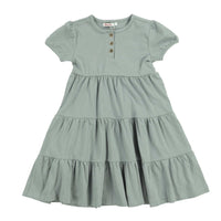 SS Tiered Dress - Kidichic