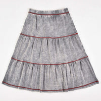 Stone Wash Layers Skirt - Kidichic