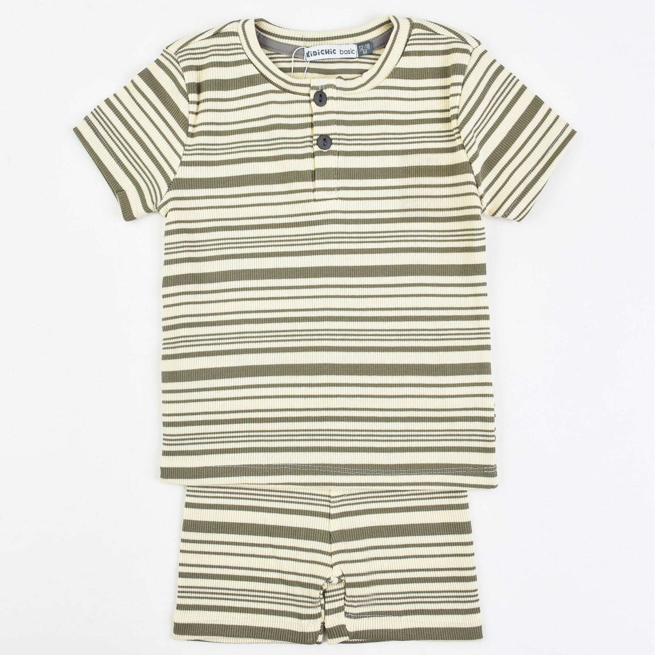 Striped Baby Set - Kidichic