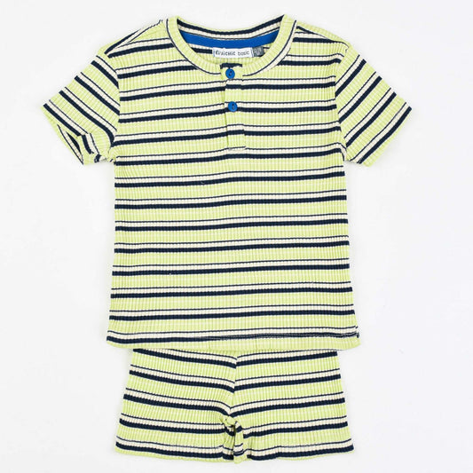 Striped Baby Set - Kidichic
