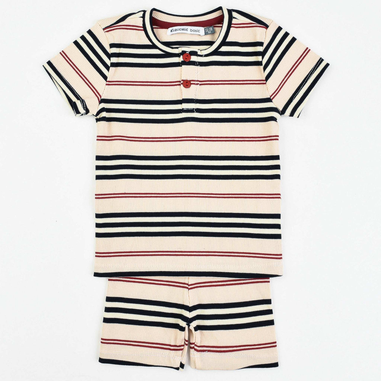 Striped Baby Set - Kidichic