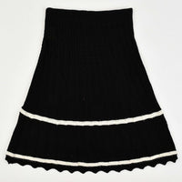 Striped Combo Knit Skirt - Kidichic