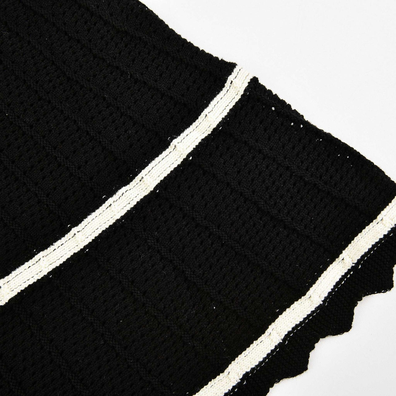 Striped Combo Knit Skirt - Kidichic