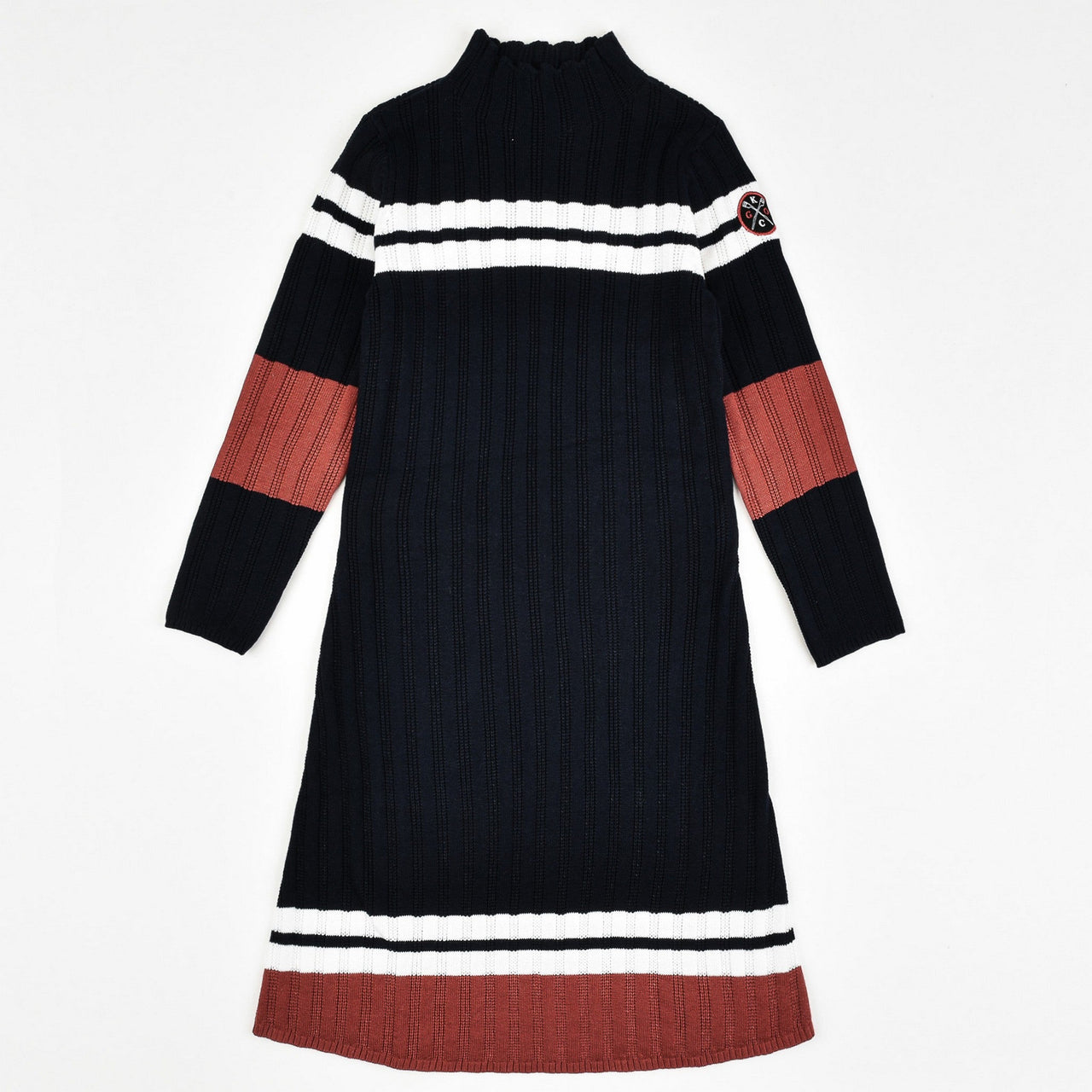 Striped Knit Dress - Kidichic